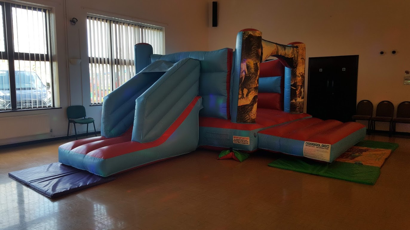 Bouncy Castle In Paston Community Centre