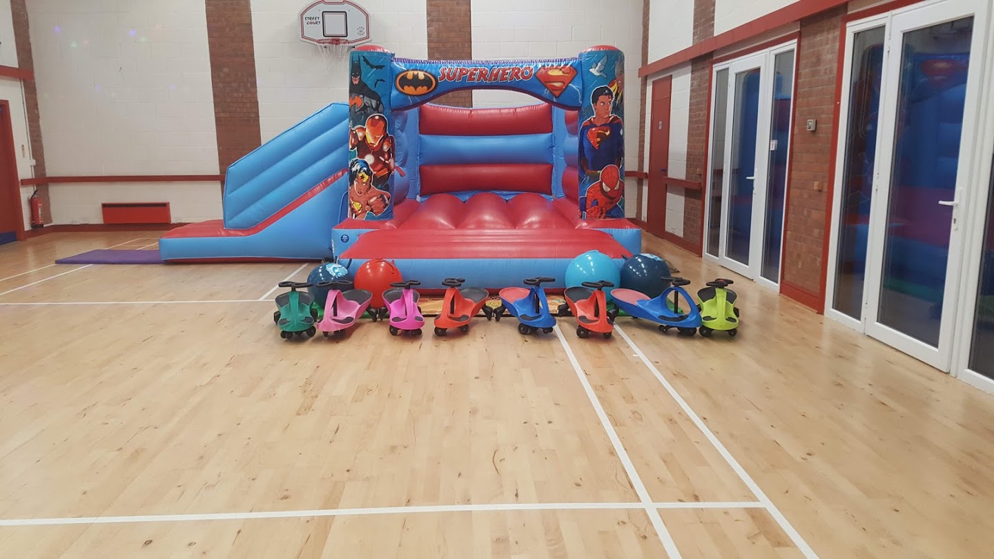 Bouncy Castle In Western Village Hall