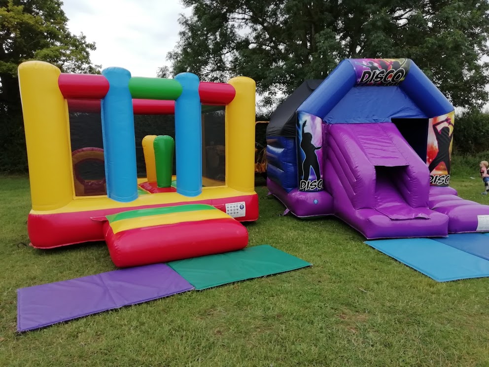 Bouncy Castles At Corby Glen Pre-School Near Bourne