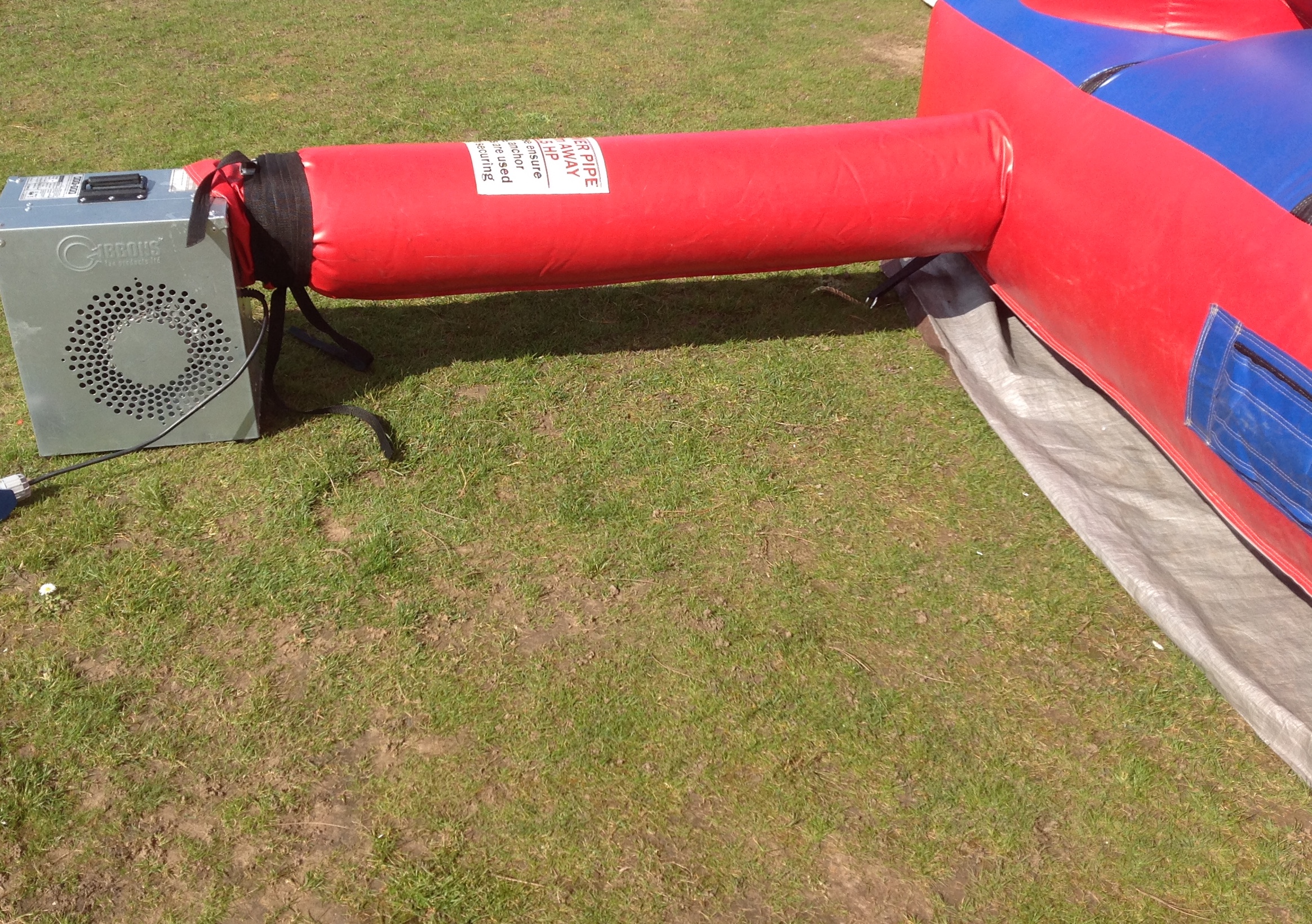 Continuous Flow Bouncy Castle