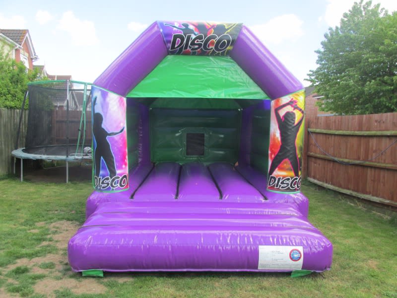Disco bouncy castle hire in Peterborough