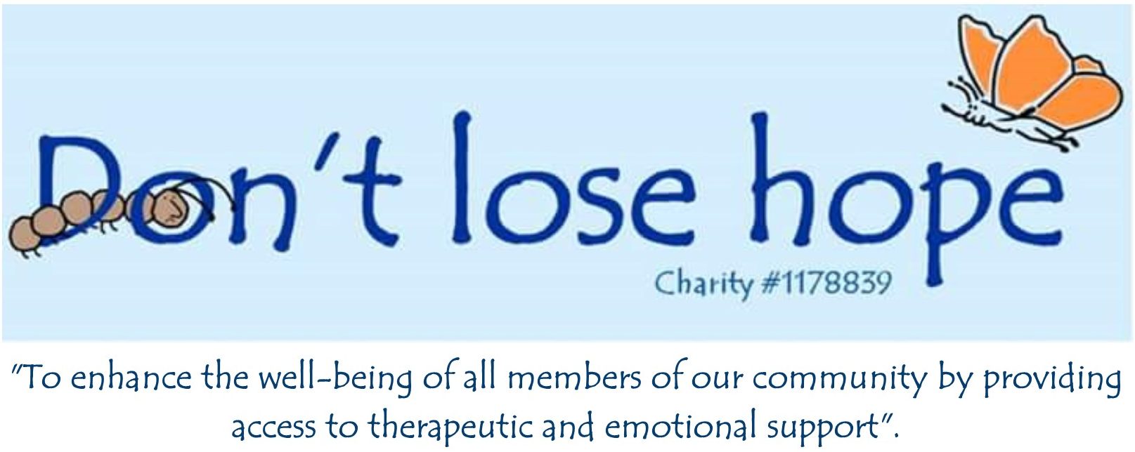 Don't Lose Hope Mental Health Charity Bourne