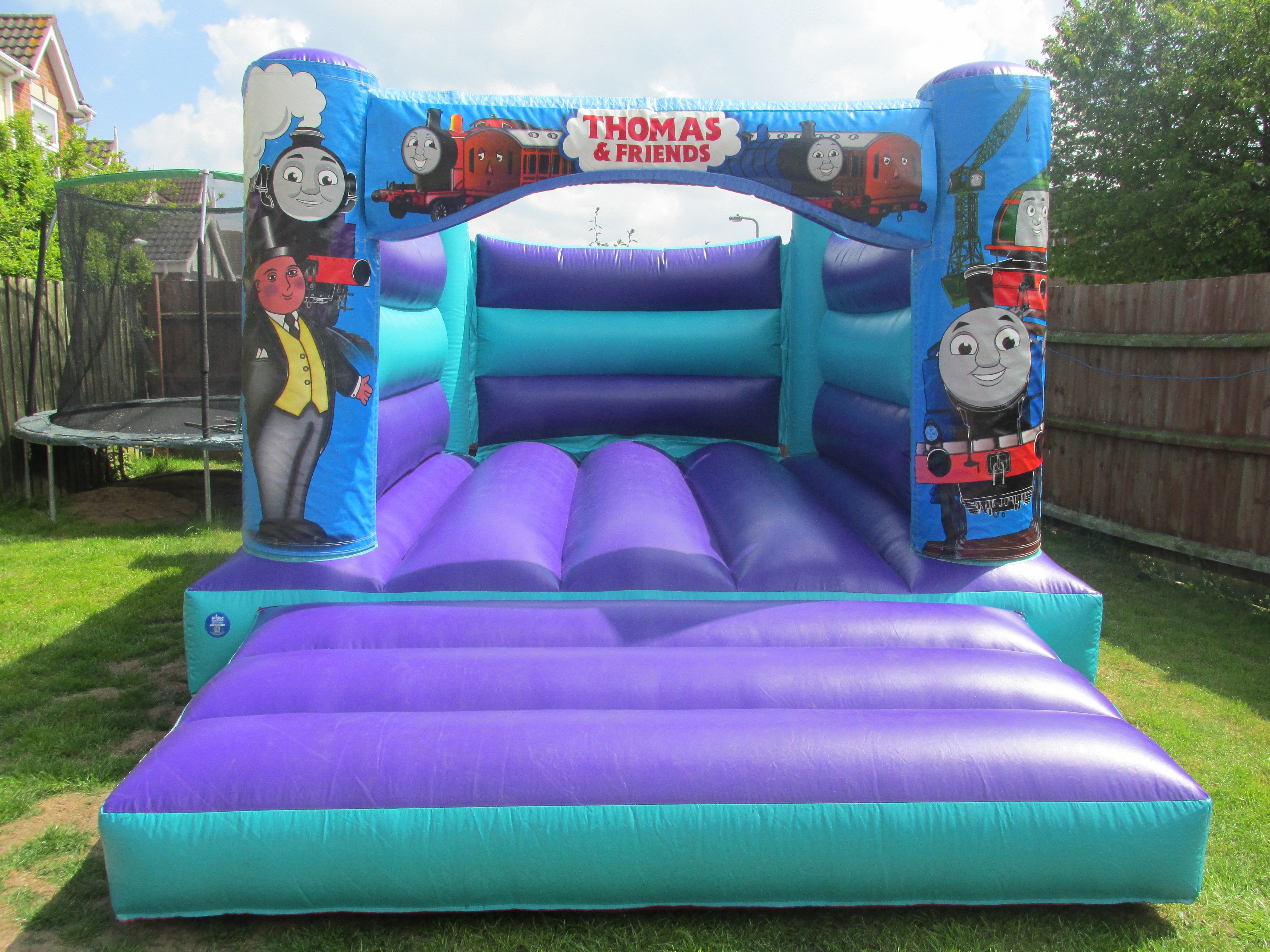 Thomas And Friends themed Bouncy Castle Hire In Bourne, Peterborough and Spalding