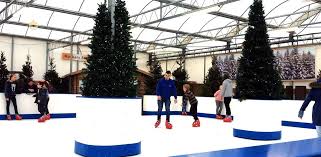 Ice Rink At Waterside garden centre