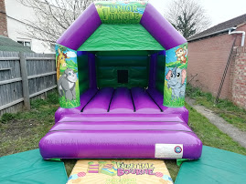 Jungle bouncy castle rental in Peterborough