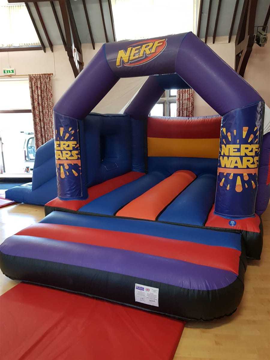 Nerf Bouncy Castle Hire