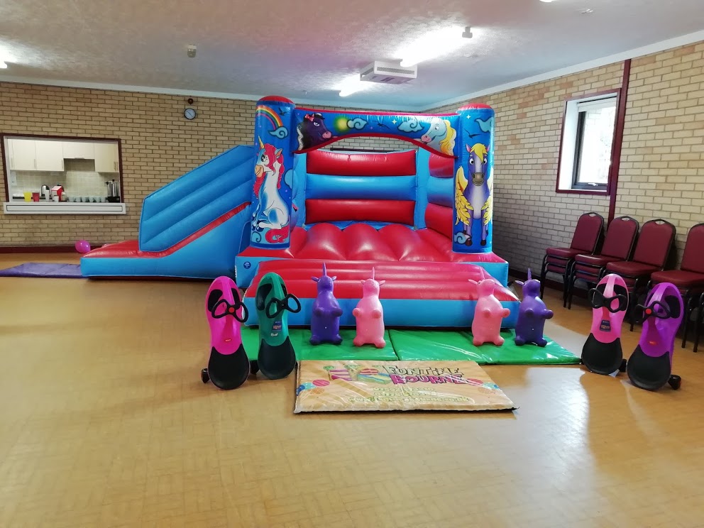 Unicorn Bouncy Castle Party In Cowbit, Spalding