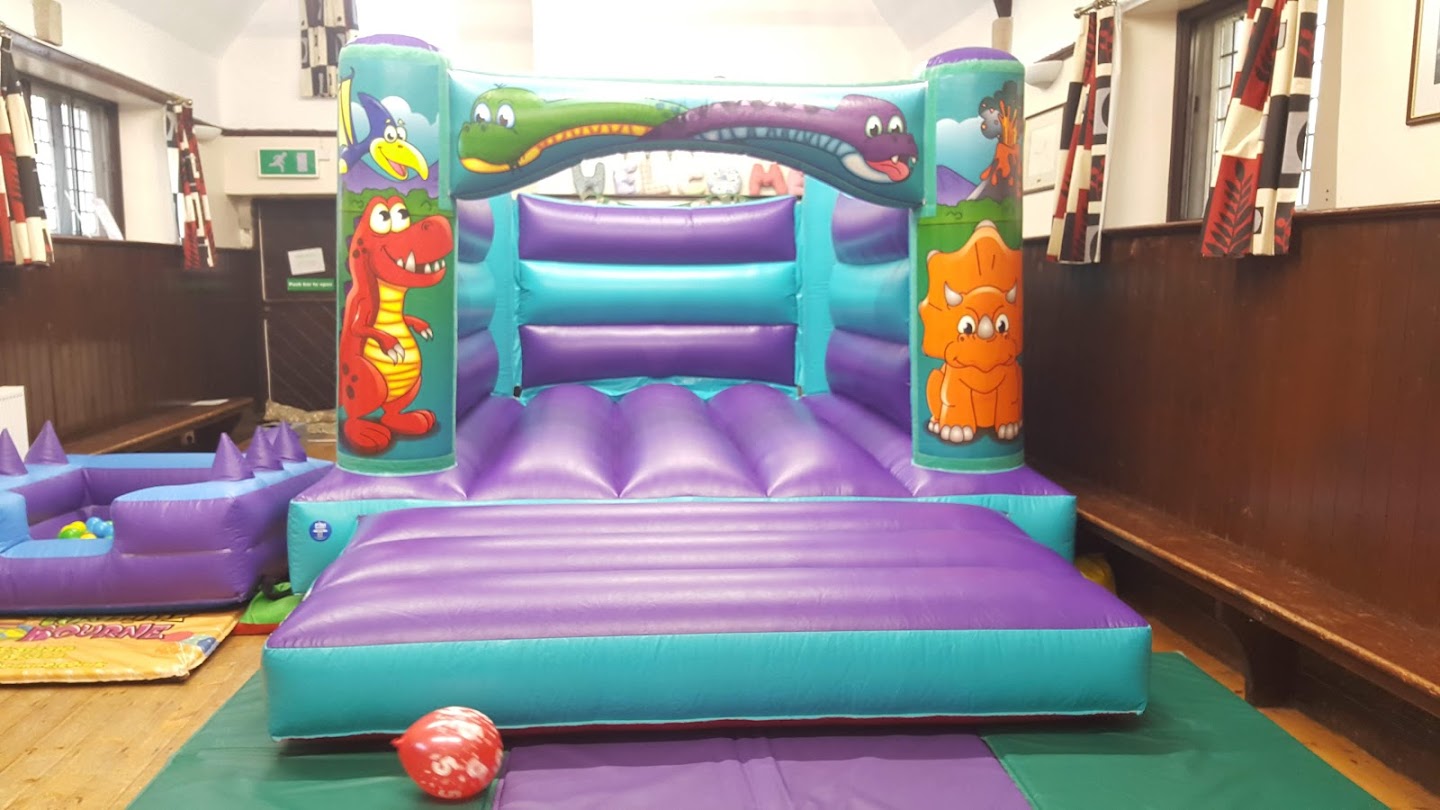 Bouncy Castle and Ball Pool In Uffington Village Hall