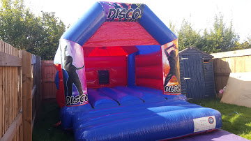 Disco Bouncy Castle Hire in Peterborough