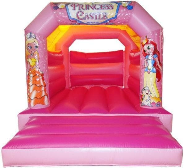 Pink Glitter Princess Bouncer