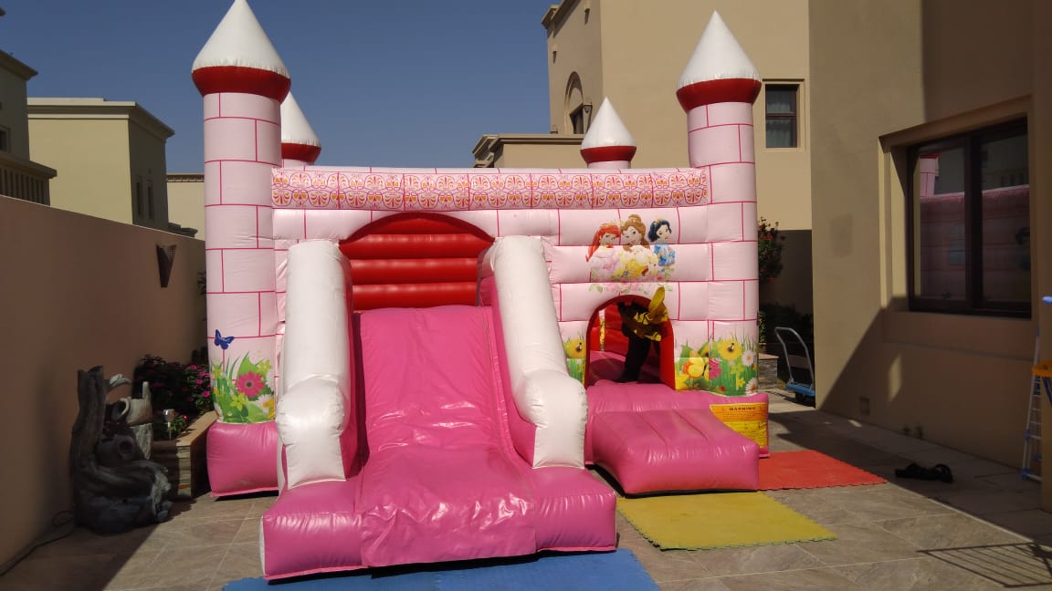 Pretty Pink Princess Bouncer